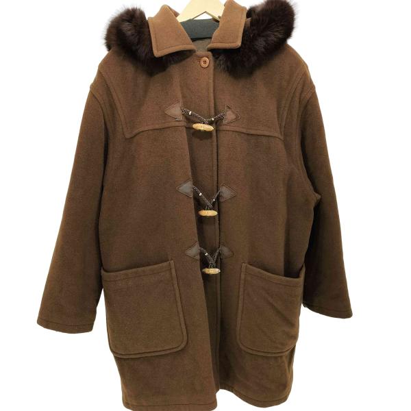 USED古着(ユーズドフルギ) 80-90s MADE IN ITALY モヘヤ混 フェイクファー ...