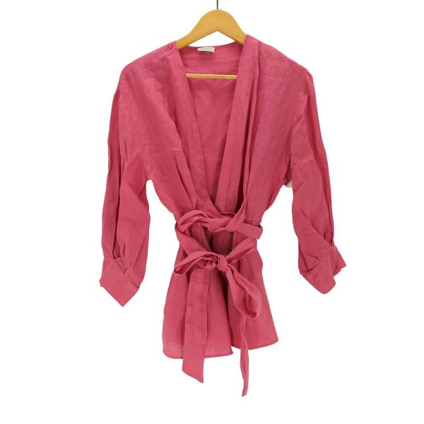 Bagutta(バグッタ) リネンブラウス レディース import：S  中古 古着 0213