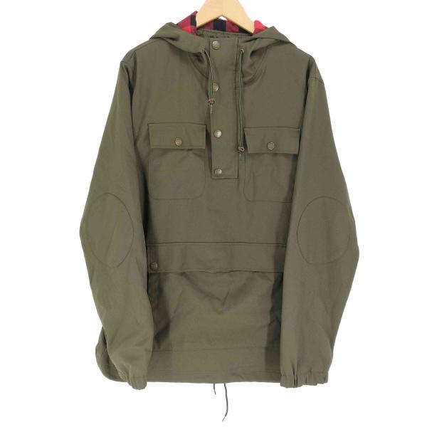 USED古着(ユーズドフルギ) DRAVUS フーディーチェックアノラックパーカー メンズ JPN：...