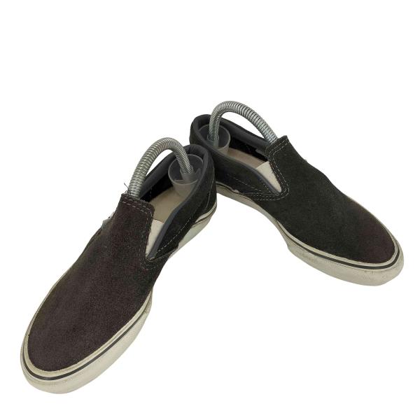 VANS(バンズ) 80S MADE IN USA スエード スリッポン レディース US：5  中...