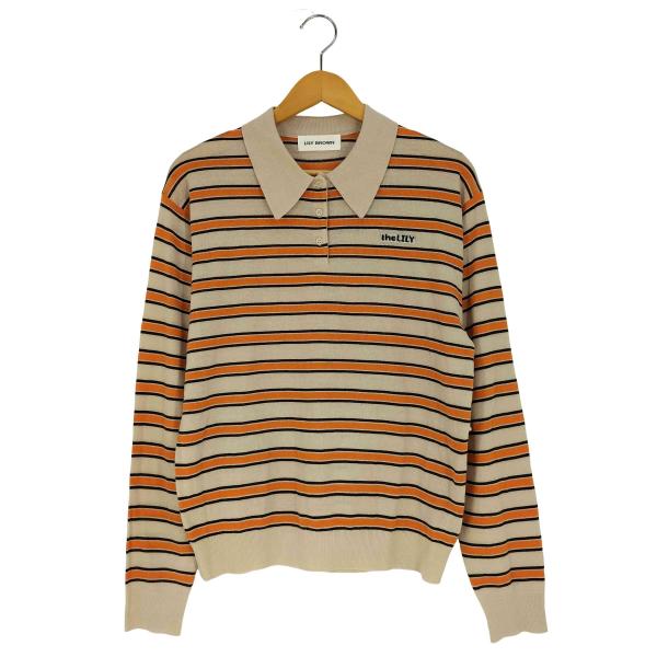 Lily Brown(リリーブラウン) セミシアーラガーニット レディース ONE SIZE  中古...
