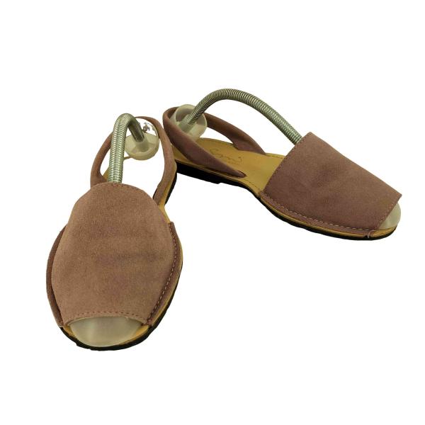 USED古着(ユーズドフルギ) STELLA MARIS スペイン製 スエード オープントゥ メノル...