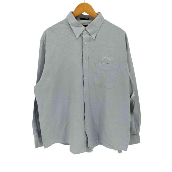 LANDS END(ランズエンド) HYDE PARK ボタンダウンシャツ メンズ  XL 中古 古...