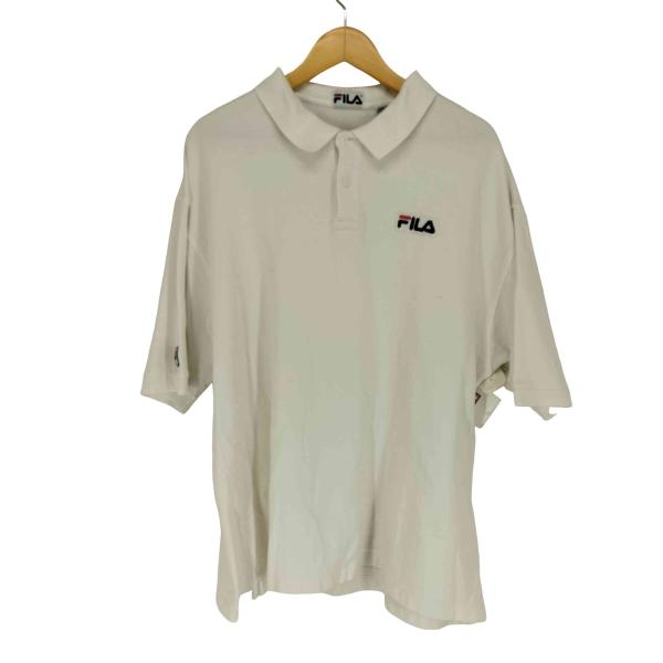 FILA(フィラ) 80~90S MADE IN USA 刺繍ポロシャツ ビッグサイズ メンズ  X...