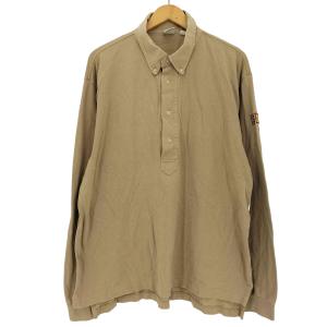 Stussy(ステューシー) 白タグ 長袖ポロシャツ S2C 袖ワッペン メンズ 表記無 中古 古着 0147