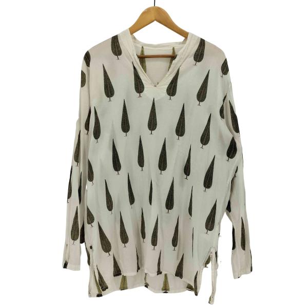 USED古着(ユーズドフルギ) Brigitte Singh ブリジット・シン ブロックプリント サ...