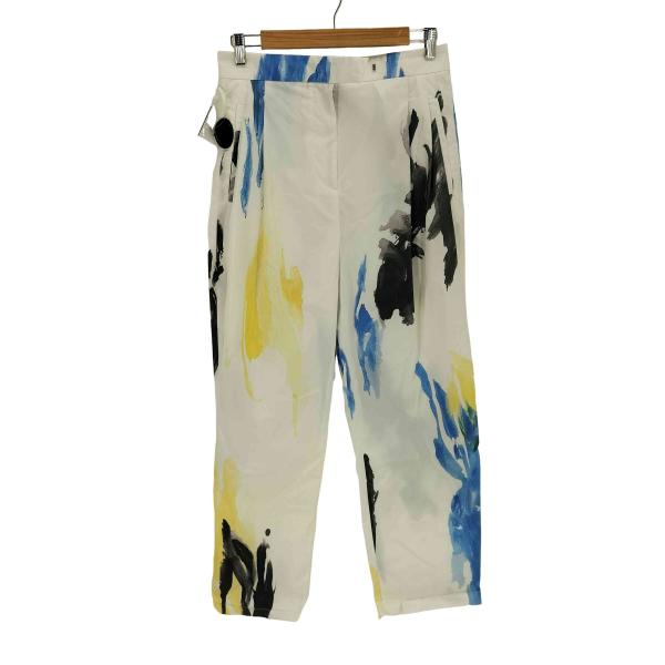 3.1 phillip lim(スリーワンフィリップリム) ブラシペイントプリントテーパードパンツ ...