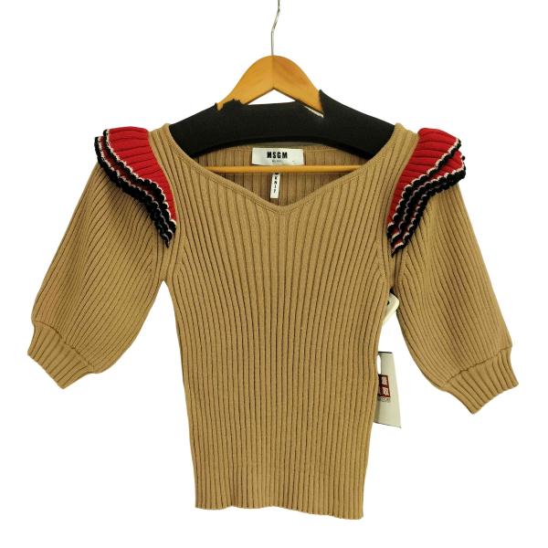 MSGM(エムエスジーエム) リブニット レディース import：XS  中古 古着 0300