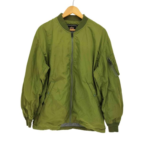 ALPHA INDUSTRIES(アルファインダストリーズ) ライトウェイト MA-1 ジャケット ...