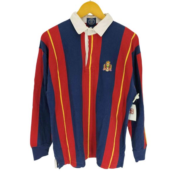 Gap(ギャップ) 80S OLD 旧タグ 台湾製 紋章 エンブレム 刺繍 ストライプ L/S  ポ...