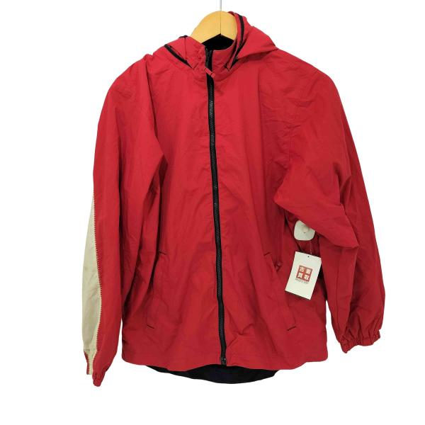 LANDS END(ランズエンド) マルチカラー フードイン ナイロン ジャケット レディース im...