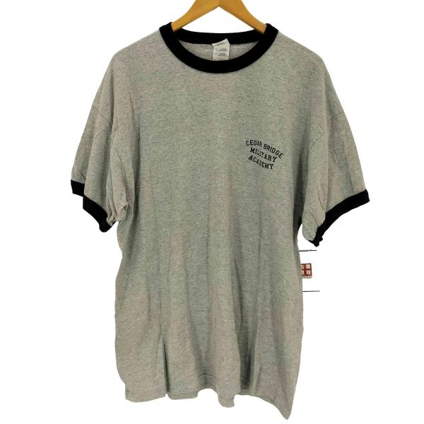 GILDAN(ギルダン) プリントリンガーTシャツ メンズ JPN：XL  中古 古着 0746