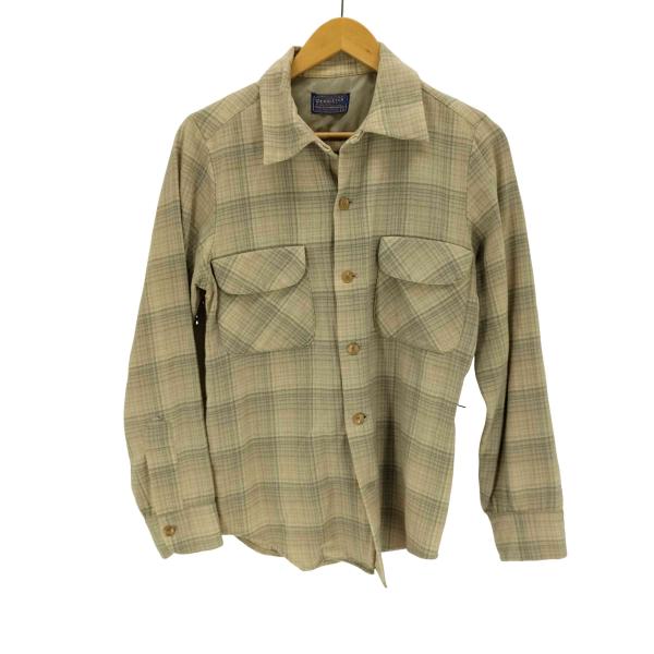 PENDLETON(ペンドルトン) 50s オープンカラーチェックシャツ メンズ JPN：M  中古...
