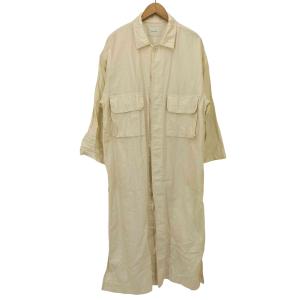 ARGUE(アギュー) ロング シャツ スプリング コート レディース FREE 中古 古着 0951