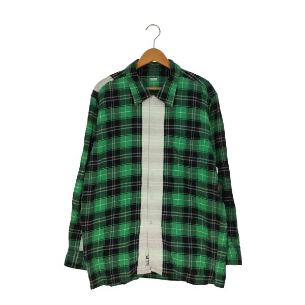 SEQUEL(シークエル) LINE CHECK SHIRT メンズ JPN：L  中古 古着 01...