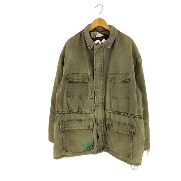 Carhartt(カーハート) 80-90s ダック 裏地ブランケット ワークジャケット メンズ 表...
