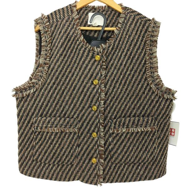 H＆M(エイチアンドエム) ジャガードベスト スカートセットアップ レディース import：M  ...