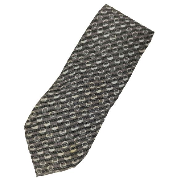 im ISSEY MIYAKE(アイムイッセイミヤケ) 80-90s ドット柄デザイン シルクネクタ...