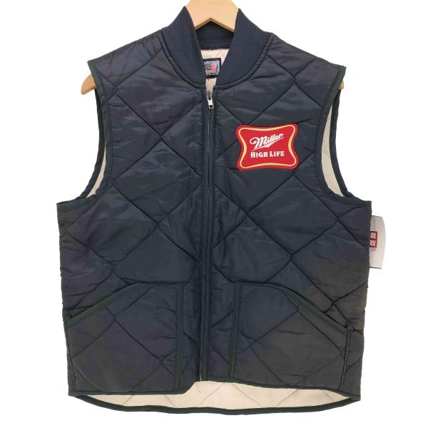 SNAP N WEAR(スナップンウェア) USA製 MILLER HIGH LIFE キルティング...