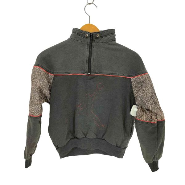NIKE(ナイキ) 90s 銀タグ ジャンプマン プリントハーフジッププルオーバー レディース JP...