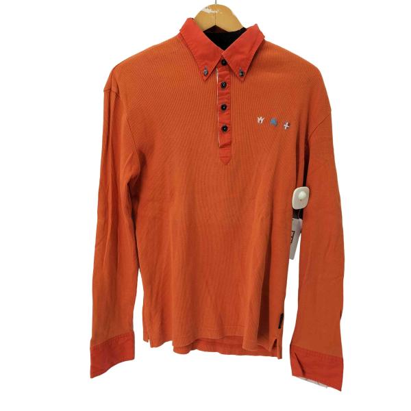 BURBERRY BLACK LABEL(バーバリーブラックレーベル) ホース刺繍 リブニット ドッ...