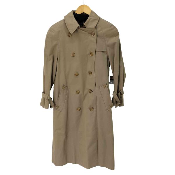 AQUASCUTUM(アクアスキュータム) 80s 英国製 ダブルトレンチコート メンズ 表記無  ...