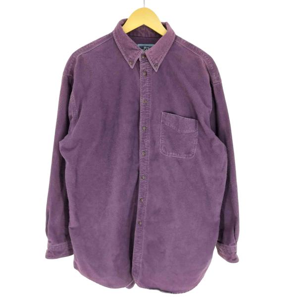 WOOLRICH(ウールリッチ) 90S 紺タグ USA製 シャモア クロス B.D. L/S シャ...