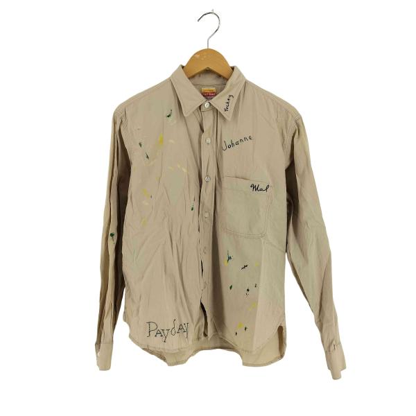 USED古着(ユーズドフルギ) {{PAYDAY}}25SS 別注 エンブロイダリー シャツ レディ...