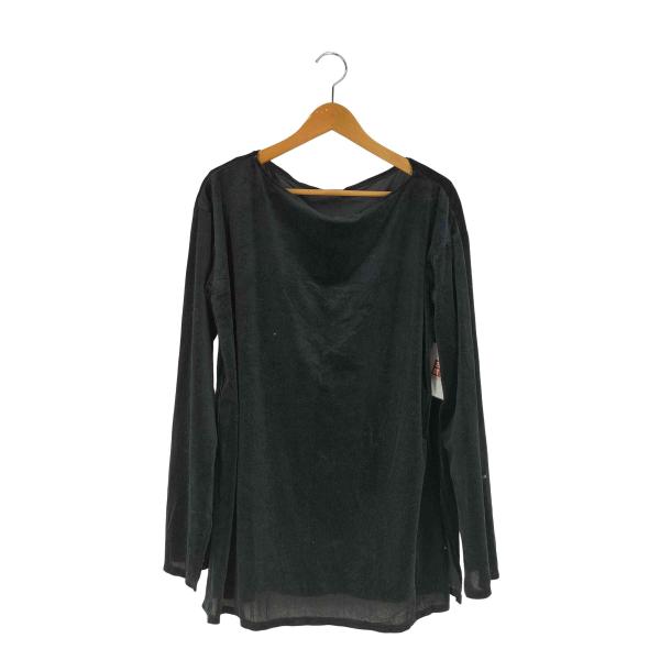 AMERI(アメリ) UND 2WAY SHEER VELOUR LOOSE TOP ベロア カット...
