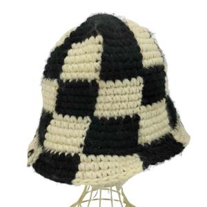 Stussy(ステューシー) 23AW Checker Knit Bucket Hat メンズ 57cm 中古 古着 0124