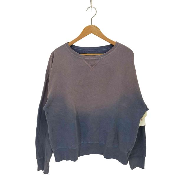 USED古着(ユーズドフルギ) riding high バイカラー v字ガゼット スウェット メンズ...