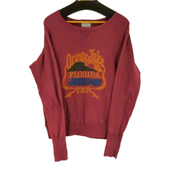 TMT(ティーエムティー) フロントプリントラグランスリーブスウェット メンズ JPN：M  中古 ...