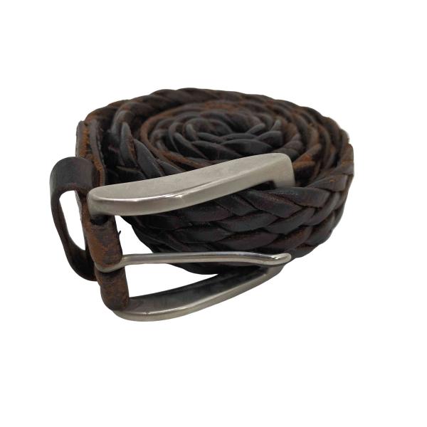 USED古着(ユーズドフルギ) SOLID BRASS MADE IN ITALY イタリア製 本革...