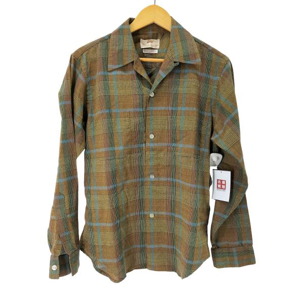 USED古着(ユーズドフルギ) Enro PERMANENT PRESS  オープンカラーシャツ 襟...