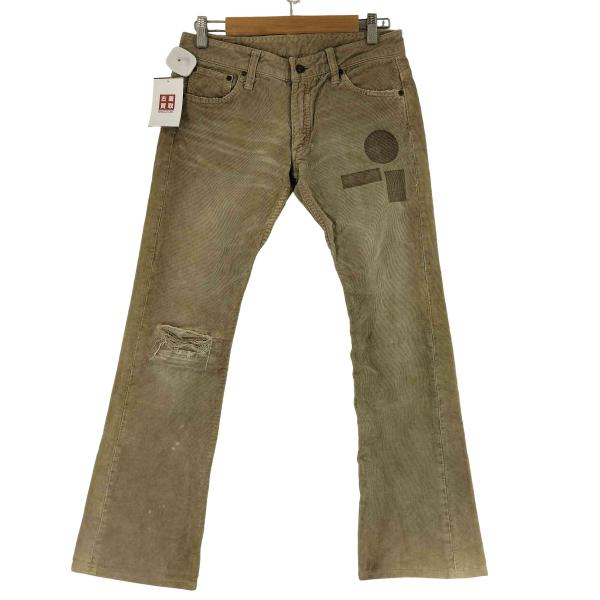 TMT(ティーエムティー) コーデュロイ ダメージ フレアパンツ レディース JPN：M  中古 古...