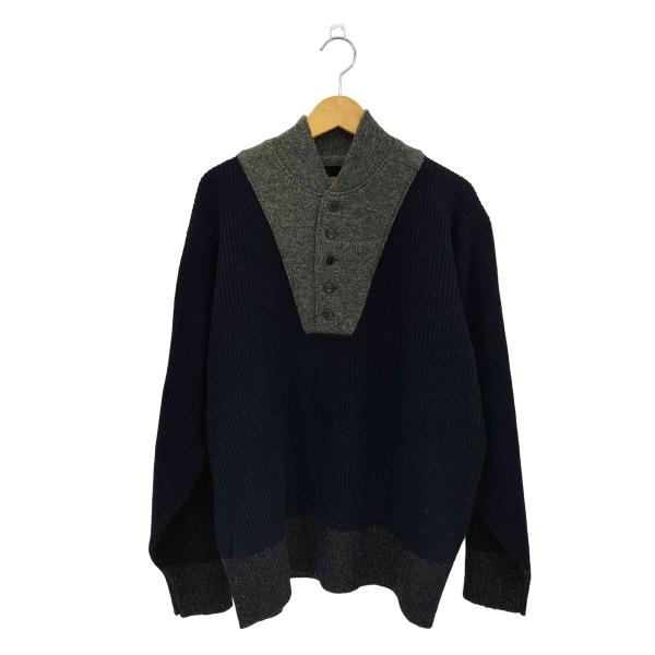 BY GLADHAND(バイグラッドハンド) RED GENT - JEEP KNIT バイカラー ...