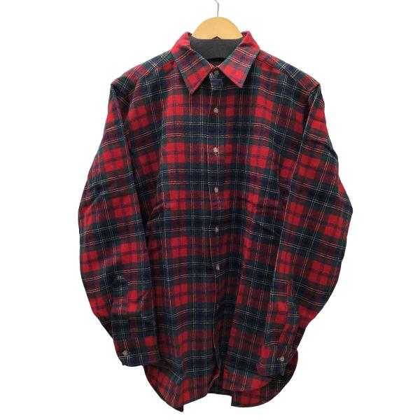 PENDLETON(ペンドルトン) 70S USA製 タータンチェック L/S PURE VIRGI...