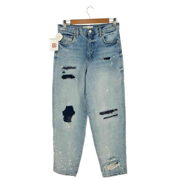 ZARA(ザラ) ダメージ加工 デニムパンツ レディース EUR：36  中古 古着 0104