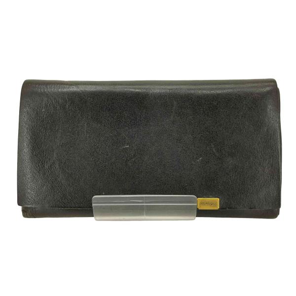 所作(ショサ) レザーウォレット  長財布 メンズ 表記無  中古 古着 0146