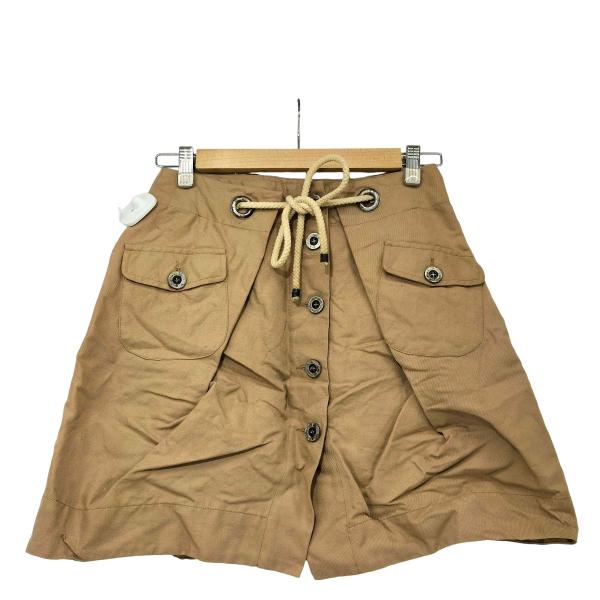 SEE BY CHLOE(シーバイクロエ) コットンリネン混 ウエストドローコード ポケットデザイン...