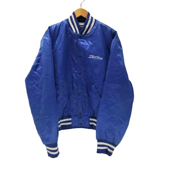 HOLLOWAY(ホロウェイ) 80-90S USA製 両面 刺繍 ナイロン スタジアム ジャンパー...