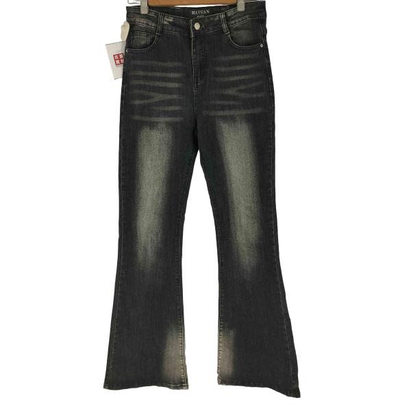 USED古着(ユーズドフルギ) {{MAYGAN STUDIO}} フレア デニムパンツ レディース...