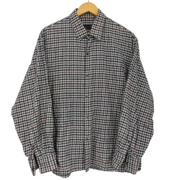 LAD MUSICIAN(ラッドミュージシャン) BIG SHIRT ギンガムチェック 長袖シャツ ...