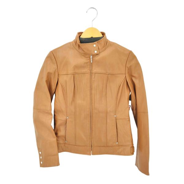 USED古着(ユーズドフルギ) {{ALPHA CUBIC}} ラムレザージャケット レディース  ...