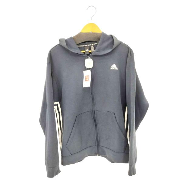 adidas(アディダス) パフォーマンスロゴ 3ライン ジップアップ パーカー レディース 表記無...