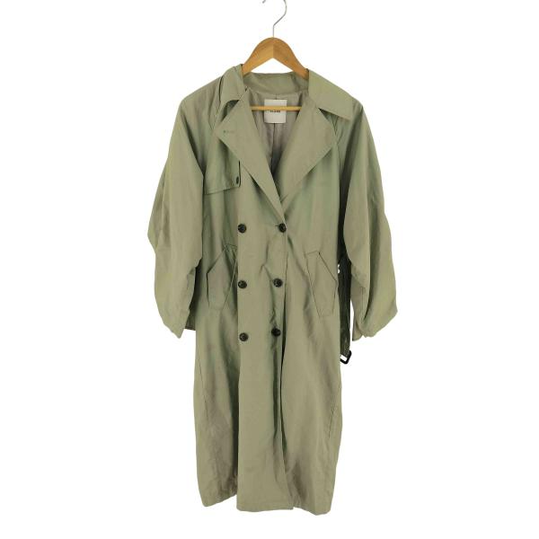 CLANE(クラネ) BACK FRILL SLEEVE TRENCH COAT レディース  1 ...