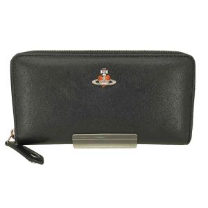 Vivienne Westwood(ヴィヴィアンウエストウッド) ディアマンテ ハート オーブ 長財布 レ 中古 古着 1202