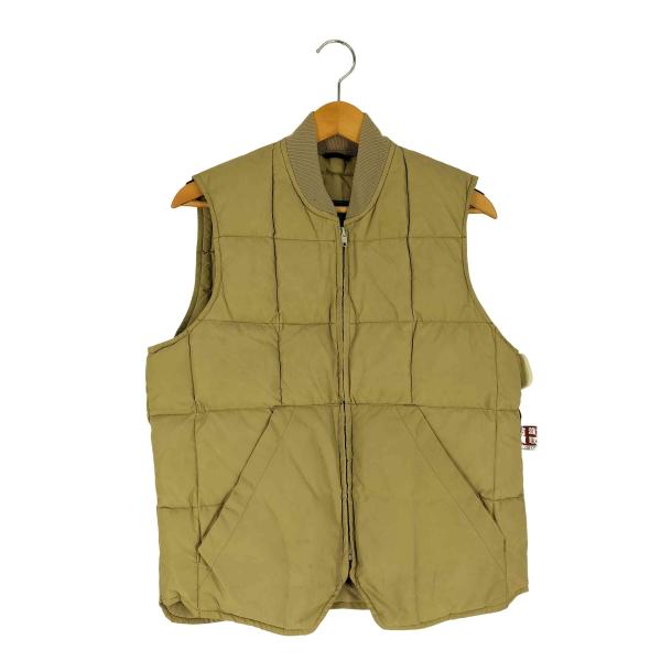 Eddie Bauer(エディーバウアー) 80S 黒タグ キルティング ダウンベスト メンズ 表記...