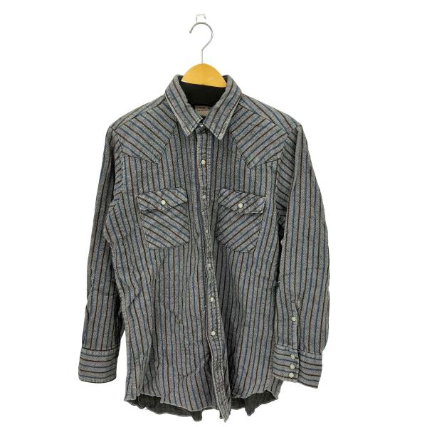 USED古着(ユーズドフルギ) {{SADDLE KING WESTERN}}80s ストライプ ロ...