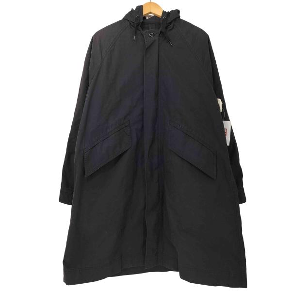 MHL.(エムエイチエル) HIGHCOUNT COTTON POPLIN COAT ダウンライナー...